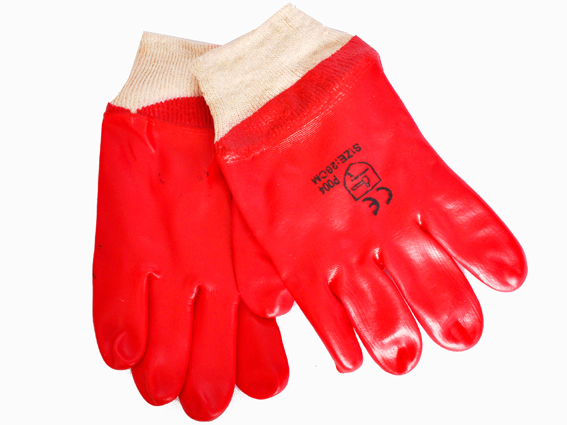 Glove-PVC-Knit-Wrist