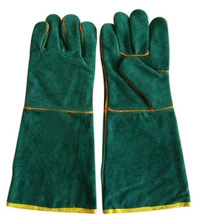 Welding-Gloves-Green-Elbow